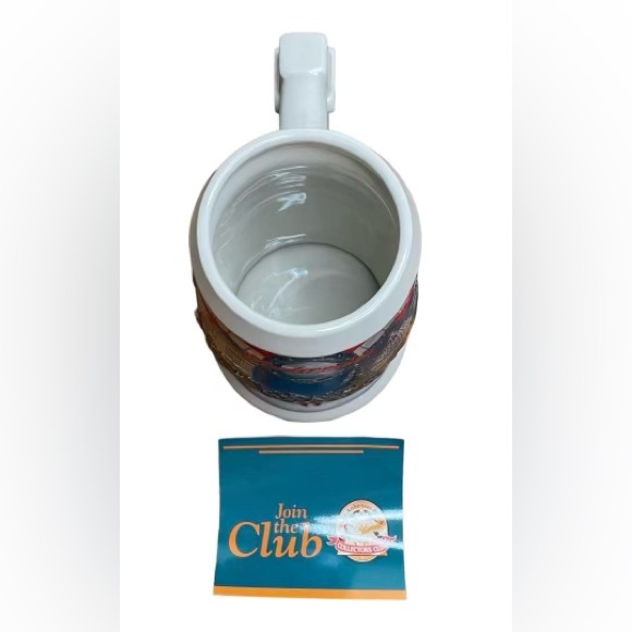 Holiday At The Capitol 2001 Budweiser Holiday Beer Stein Mug USA Christmas CS455 - Picture 7 of 7